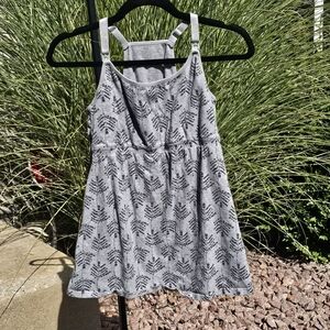 Cakye Gray & Black Racerback Nursing Tank Top Size Large